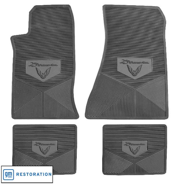Picture of 1992 Pontiac 25Th Anniv. Trans Am Next Generation Custom Vintage Rubber Floor Mats Package