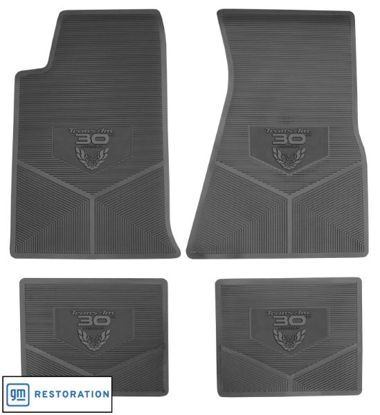 Picture of 1997 Pontiac 30Th Anniv. Trans Am Next Generation Custom Vintage Rubber Floor Mats Package