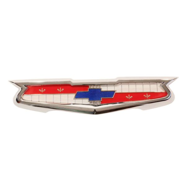 Picture of 1956-1958 Full-Size Chevrolet Trunk Emblem Assembly, 6-Cylinder, Sold as Each
