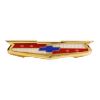 Picture of 1957 Full-Size Chevrolet Gold Trunk Emblem Assembly, Bel Air 6-Cylinder, Each