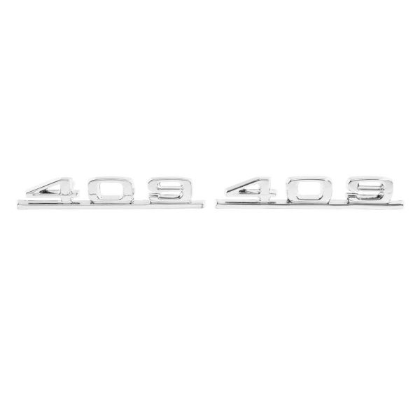 Picture of 1962-1963 Full-Size Chevrolet Front Fender Emblem, “409”, Sold as a Pair