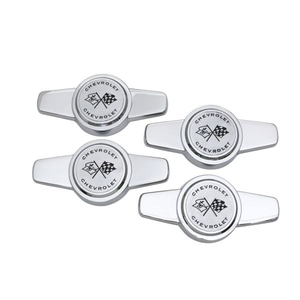 Picture of 1962-1963 Full-Size Chevrolet, Chevy II Corvair Wire Wheel Cover Spinners Set