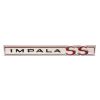 Picture of 1964 Impala Trunk Lid Emblem, “Impala SS”, Sold as Each
