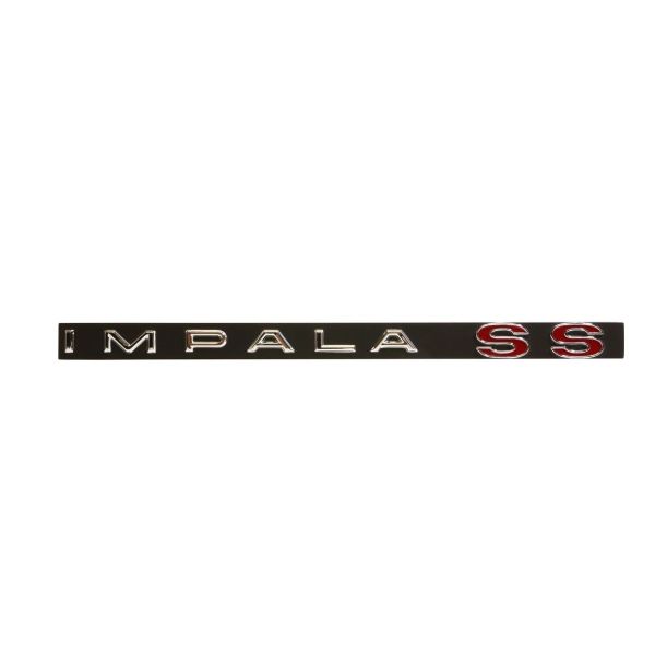 Picture of 1965 Impala SS Grille Emblem, “Impala SS”, Sold as Each