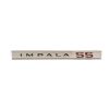 Picture of 1965 Impala SS Rear Lower Molding Emblem, “Impala SS”, Sold as Each
