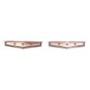 Picture of 1965-1966 Caprice Rear Roof Panel Emblem, Sold as a Pair