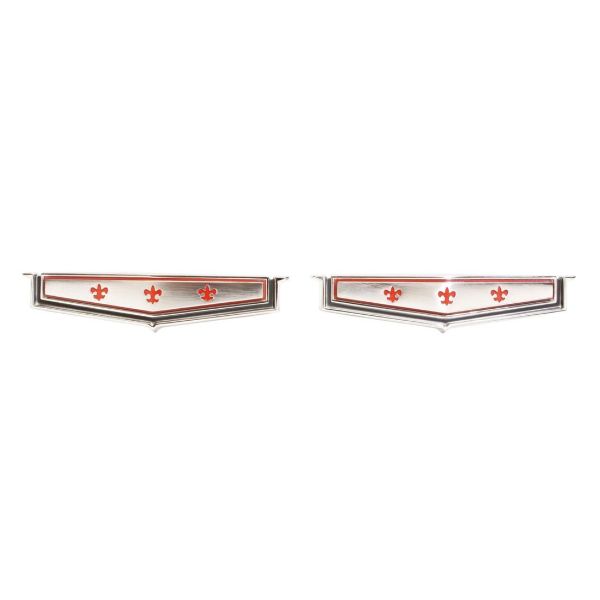 Picture of 1965-1966 Caprice Rear Roof Panel Emblem, Sold as a Pair