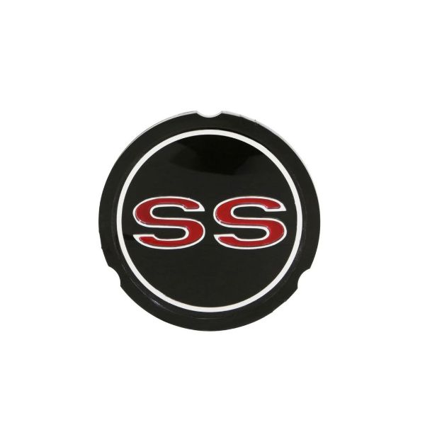 Picture of 1965-1966 Full-Size Chevrolet Wheel Cover Emblem, “SS”, Sold as Each