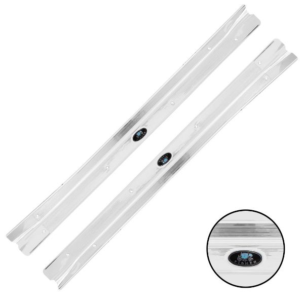 Picture of 1968-1979 Nova Sill Plates with Rivited Tag. Sold as a Pair