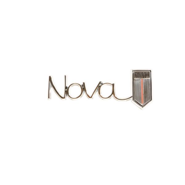 Picture of 1967 Chevy II and Nova Lower Dash Emblem, “Nova/ Chevy II”, Sold as Each