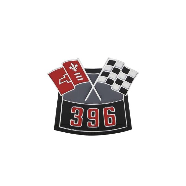 Picture of 1965 Chevelle Z-16 Air Cleaner Emblem, Malibu SS, “396”, Sold as Each