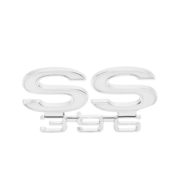 Picture of 1966 Chevelle Rear Panel Emblem, “SS 396”, Sold as Each