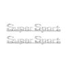 Picture of 1966 Chevelle Rear Quarter Emblem, “Super Sport”, Sold as a Pair