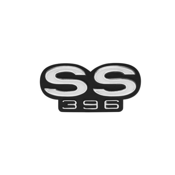 Picture of 1967 Chevelle Rear Panel Emblem, “SS 396”, Sold as Each
