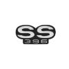 Picture of 1967 Chevelle Rear Panel Emblem, “SS 396”, Sold as Each