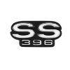 Picture of 1968 Chevelle Rear Panel Emblem, “SS 396”, Sold as Each