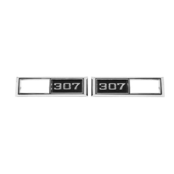 Picture of 1968 Full-Size Chevrolet, Chevelle, Nova, and El Camino Front Marker Light Bezel, “307” Pair
