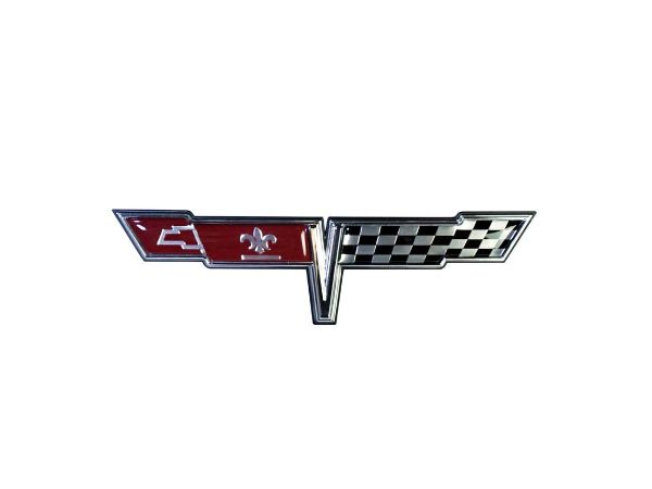 Picture of 1980 Corvette Fuel Door Emblem, Sold as Each