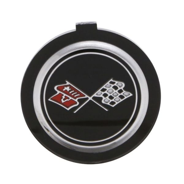 Picture of 1976-1980 Corvette Horn Button Emblem, without Tilt, Sold as Each