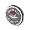 Picture of 1962 Corvette Rear Emblem Assembly, Trimmed in Silver, Sold as Each