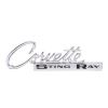 Picture of 1963-1965 Corvette Rear Emblem, “Corvette Sting Ray”, Sold as Each