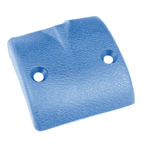 Picture of 1967 Corvette Rear View Mirror Bracket Cover, Medium Blue, Sold as Each