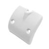 Picture of 1967 Corvette Rear View Mirror Bracket Cover, White, Sold as Each