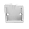 Picture of 1967 Corvette Rear View Mirror Bracket Cover, White, Sold as Each