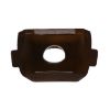 Picture of 1976 Corvette Rear View Mirror Bracket Cover, Dark Brown, Sold as Each