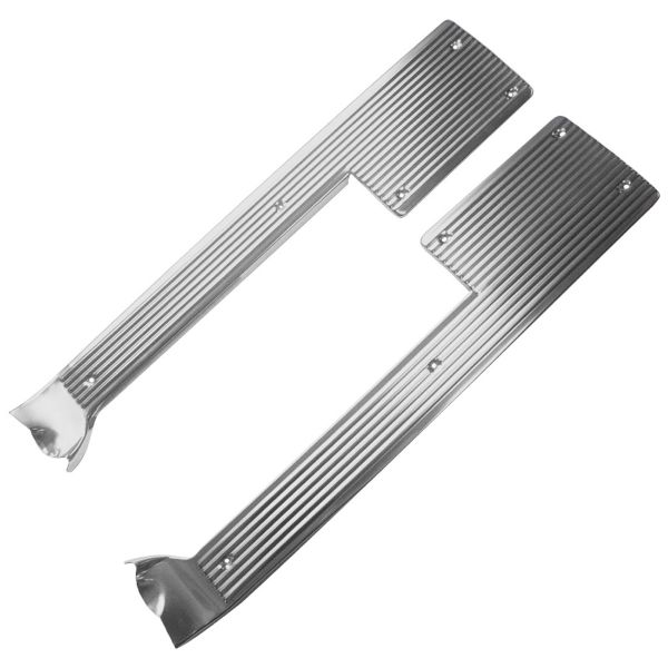 Picture of 1961-1962 Corvette Sill Plates with Spacers. Sold as a Pair