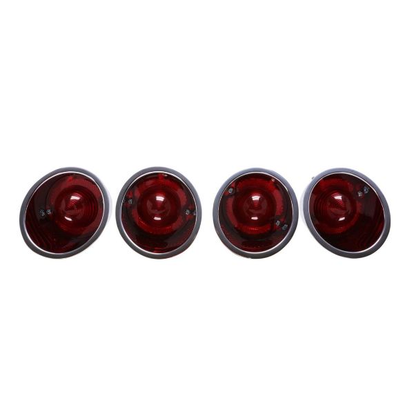 Picture of 1961-1962 Corvette Rear Tail Light Assembly, Set of 4