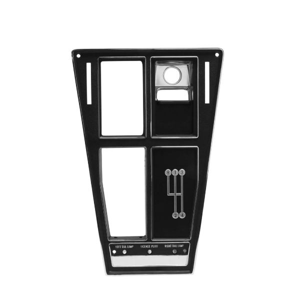 Picture of 1970-1971 Corvette Console Plate Assembly, 4-Speed, No Air, Sold as Each