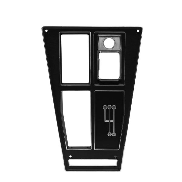 Picture of 1972-1976 Corvette Console Plate Assembly, 4-Speed, Air, Sold as Each