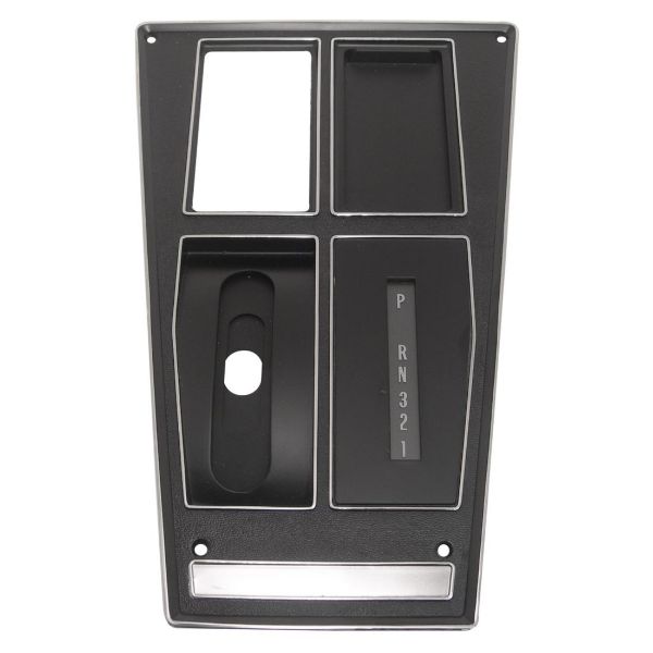 Picture of 1972-1974 Corvette Console Plate Assembly, Automatic, Air, Sold as Each