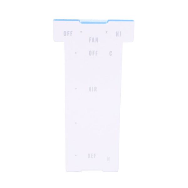 Picture of 1972-1975 Corvette Climate Control Lens, without Air, Sold as Each