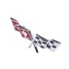 Picture of 1977 Corvette Gas Lid X-Flag Emblem, Sold as Each