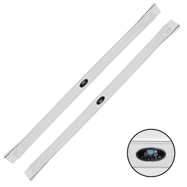 Picture of 1967-1969 Camaro Sill Plate with Riveted Tag, Original-style. Sold as a Pair