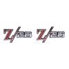 Picture of 1969 Camaro Front Fender Emblem, “Z-28”, Sold as a Pair
