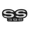 Picture of 1969 Camaro Grille Emblem, “SS 396”, Standard, Sold as Each