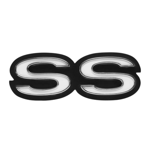 Picture of 1969 Camaro Rear Panel Emblem, “SS”, Sold as Each