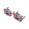 Picture of 1969-1972 Camaro Front Fender Emblem, “SS”, Red, Sold as a Pair
