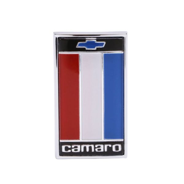 Picture of 1975-1977 Camaro Front Header Panel Emblem, Red, White, Blue, Sold as Each