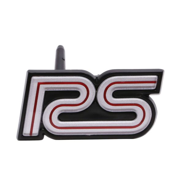Picture of 1980-1981 Camaro Grille Emblem, “RS”, Silver, Sold as Each