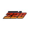 Picture of 1980-1981 Camaro Grille Emblem, “Z-28”, Orange, Sold as Each