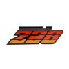 Picture of 1980-1981 Camaro Grille Emblem, “Z-28”, Orange, Sold as Each