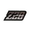Picture of 1980-1981 Camaro Fuel Door Emblem, “Z-28”, Silver, Sold as Each