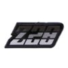 Picture of 1980-1981 Camaro Fuel Door Emblem, “Z-28”, Charcoal, Sold as Each