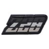 Picture of 1980-1981 Camaro Fuel Door Emblem, “Z-28”, Green, Sold as Each