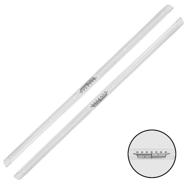 Picture of 1959-1960 Cadillac Sill Plates. Sold as a Pair