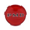 Picture of Pontiac Wheel Cover 2-7/16" Diameter W/Red Background "PMD" Emblem, Each